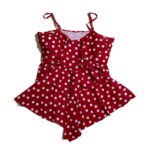 Women's swimsuit, surfing bikini, swimming, two-piece swimwear, polka dot pattern tank swimsuit